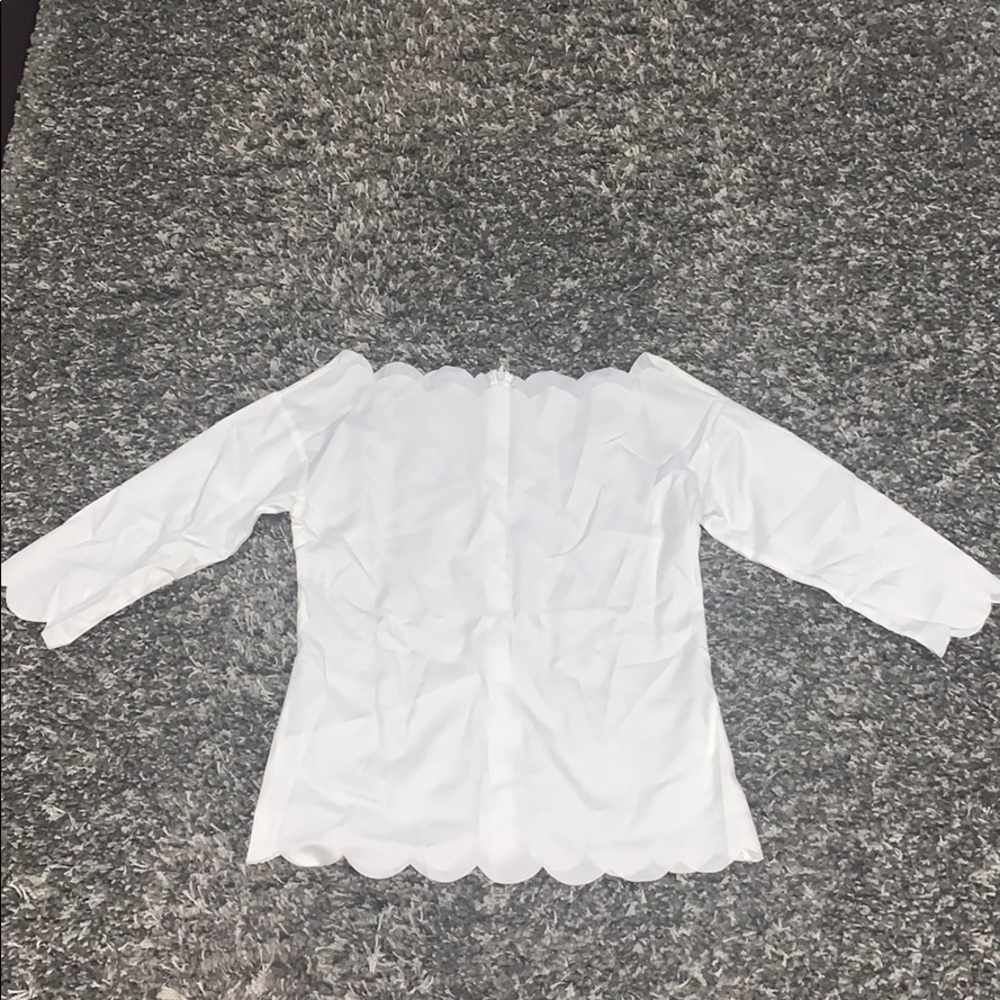White off the shoulder top!